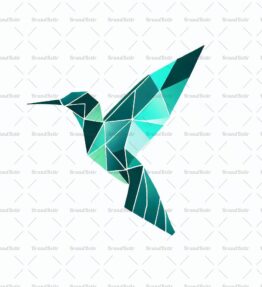 Geometrischer Kolibri